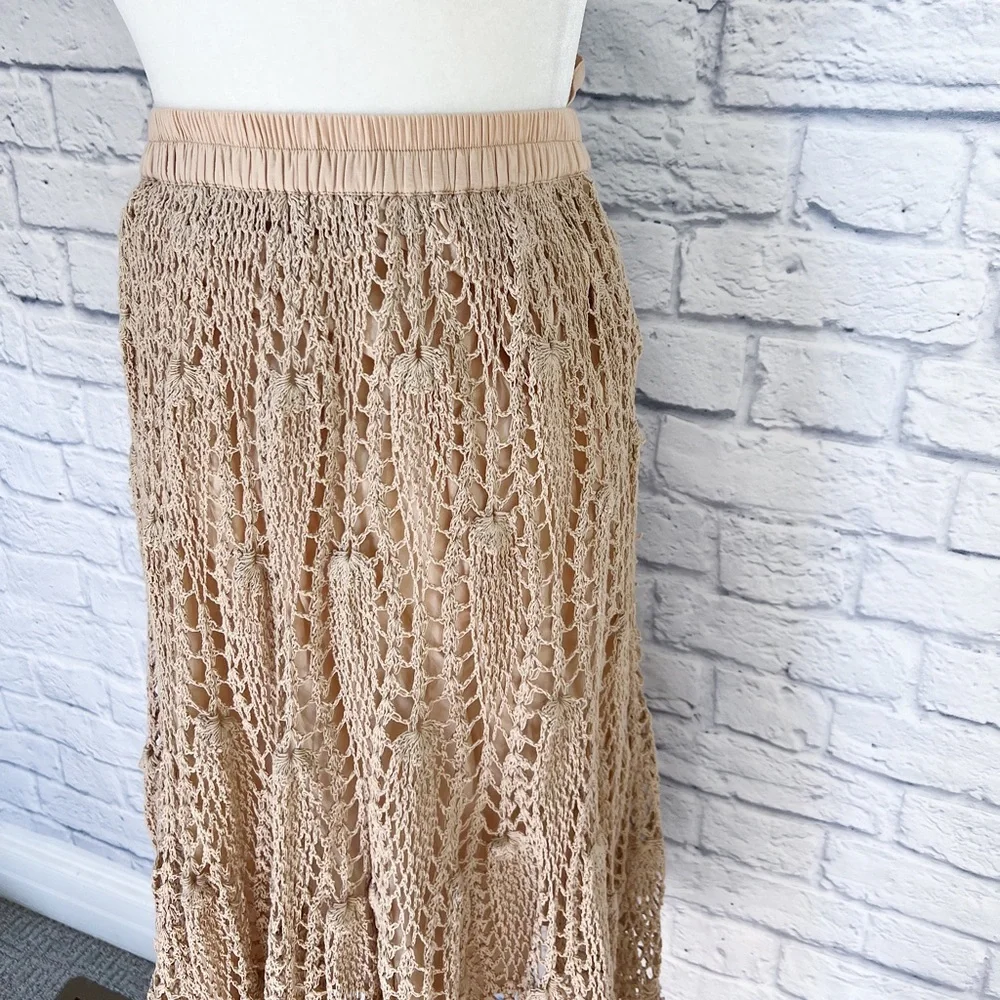 MUNROE and Main Crochet Knit Midi Skirt - Picture 4 of 5
